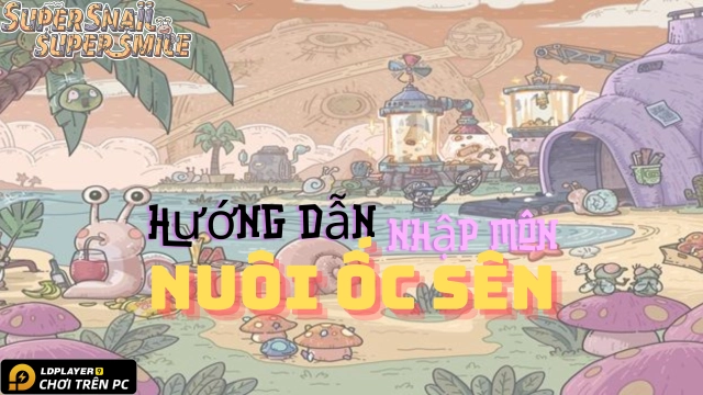 Super Snail Việt Nam: Hướng dẫn tân thủ nhập môn nuôi ốc sên