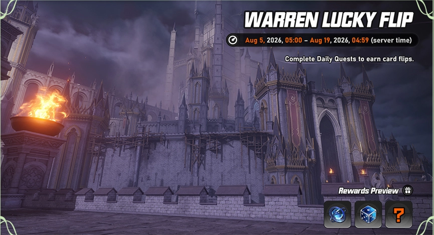 Warren Lucky Flip в игре NTE