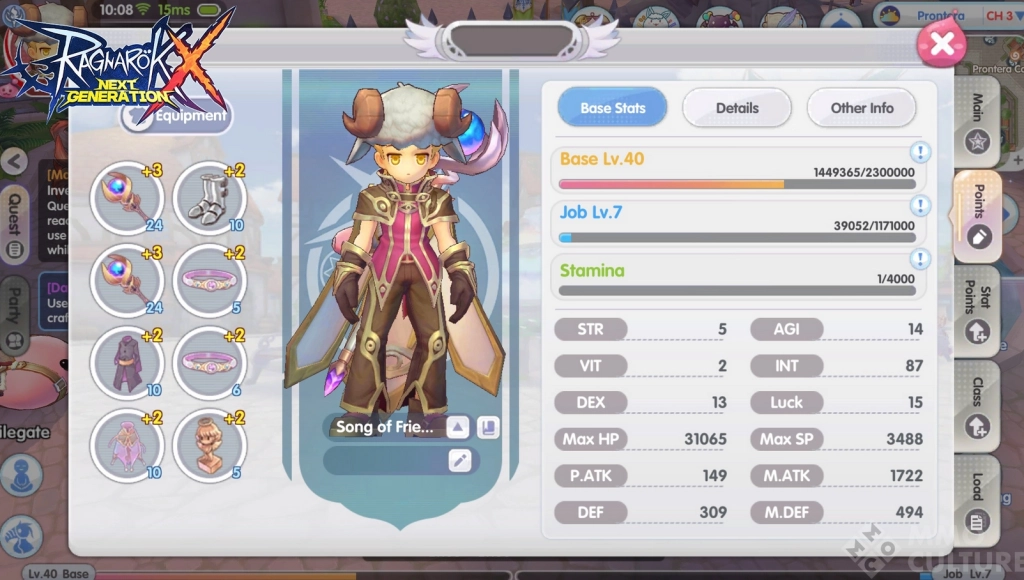 Ragnarok X: Next Generation Global (Rox)