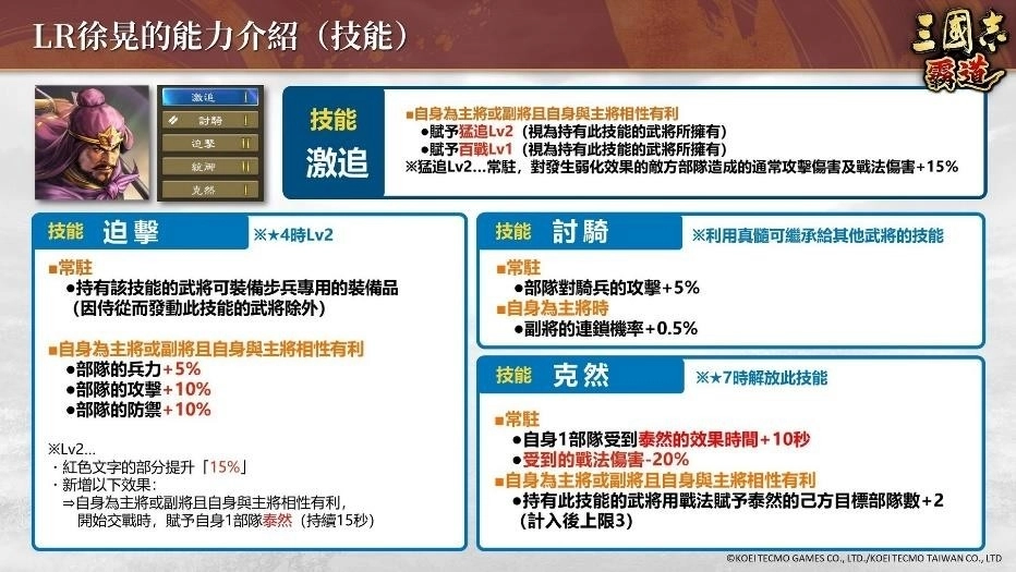 『三國志 霸道』全新LR武將「徐晃」、「范增」登場』