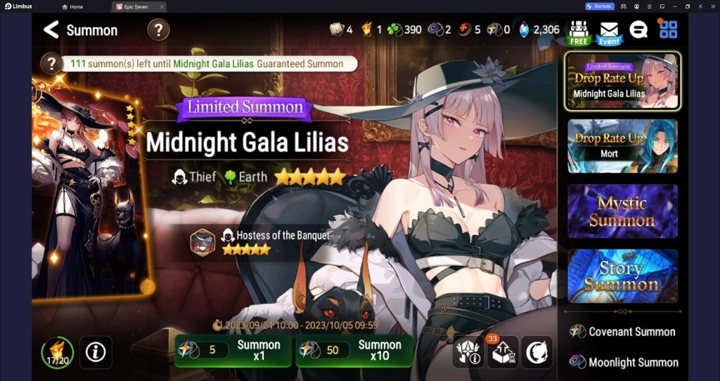 Epic Seven Limited Time Event Night Of The Last Succession Rewards Guide