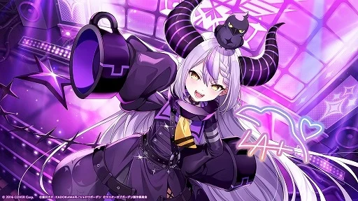 画像集 No.003のサムネイル画像 / 「カゲマス」,秘密結社holoXの総帥ラプラス・ダークネスさんを実装。無料ガチャなど登場記念キャンペーンも開催中