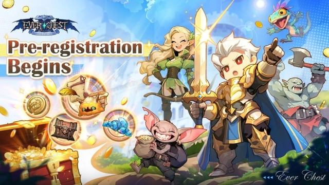 【ข่าวเกม】EverChest:15000 Chest Giveaway (Global) เปิดลงทะเบียน Pre-register รับของรางวัลมากมายสโตร์ไทย!!