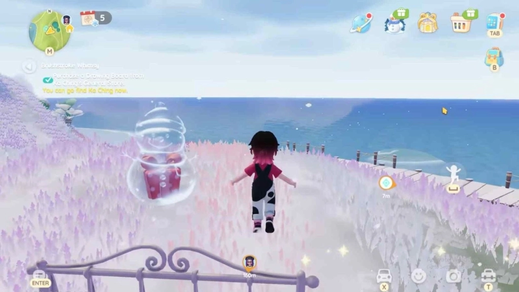 All the Snowman Bubble Locations