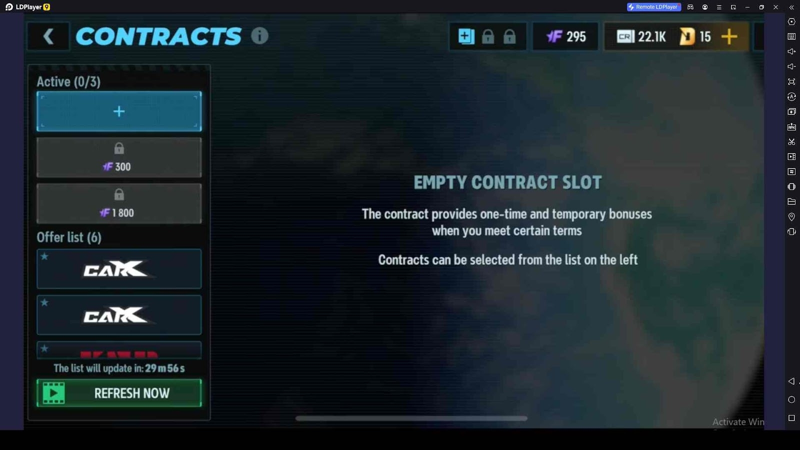 Contracts for More Rewards