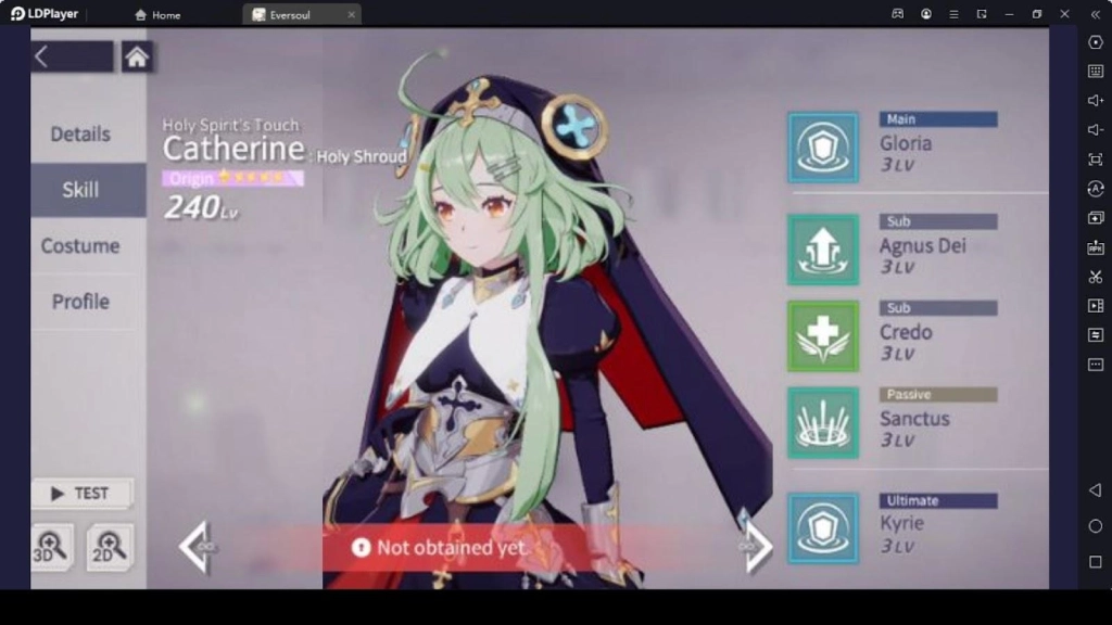 Human Eversoul Character: Catherine