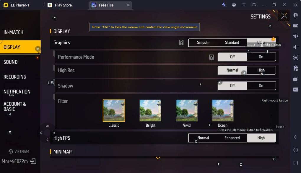 Free Fire VS Free Fire MAX Gráficos