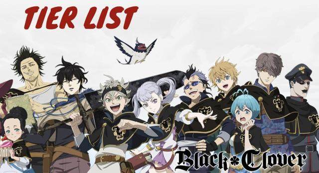 Tier List de Black Clover M: ¿qué son los mejores personajes?