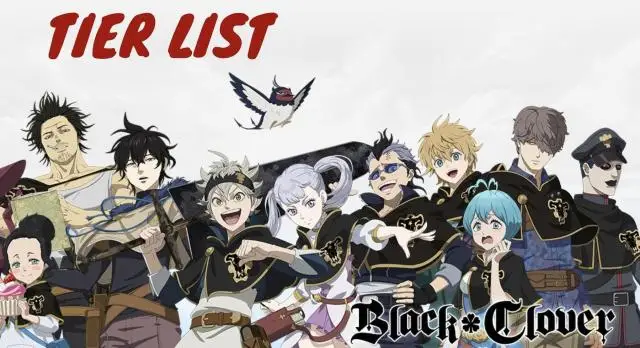 Tier List de Black Clover M: ¿qué son los mejores personajes?