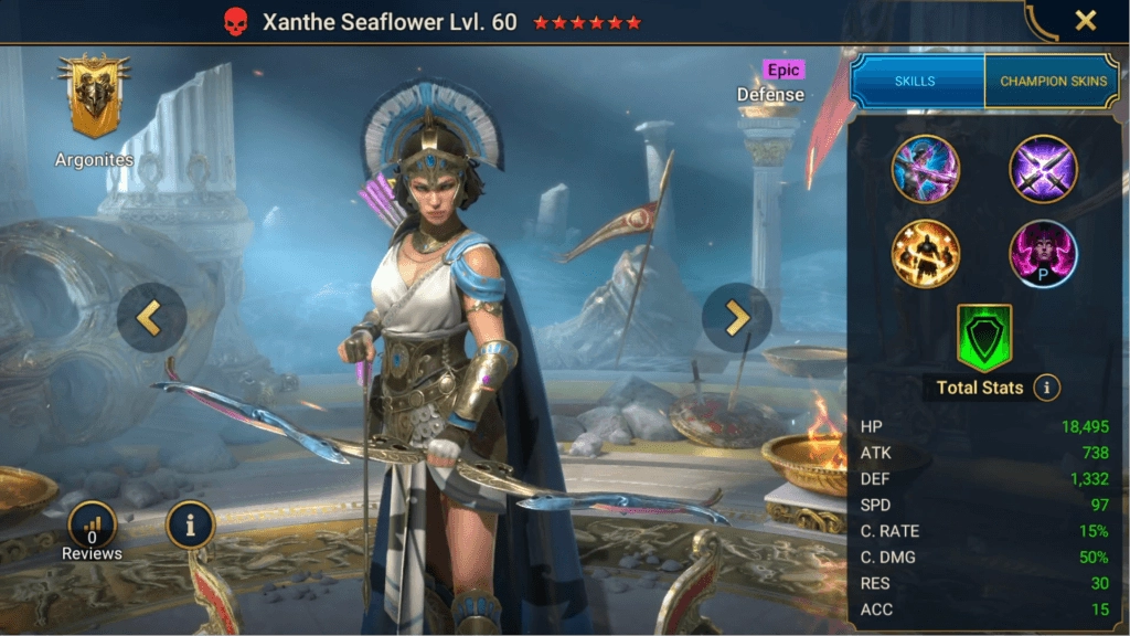 Xanthe Seaflower