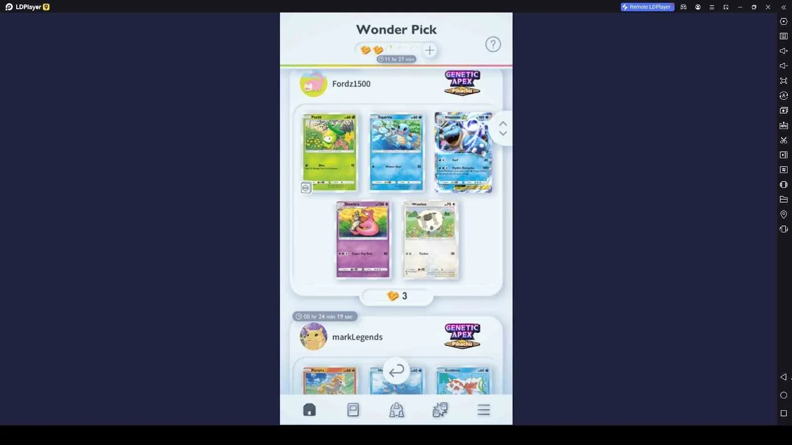 Wonder Pick Cards