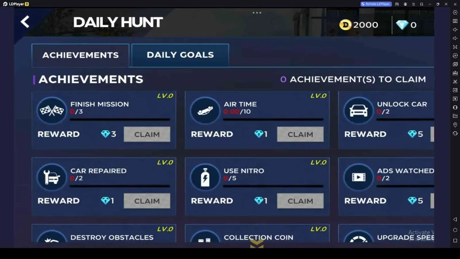 Complete Your Daily Goals and Achievements 