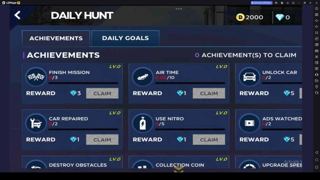 Complete Your Daily Goals and Achievements