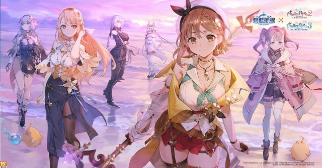 來自異世的鍊金術士《碧藍航線》x《萊莎的鍊金工房》聯動即將上線！