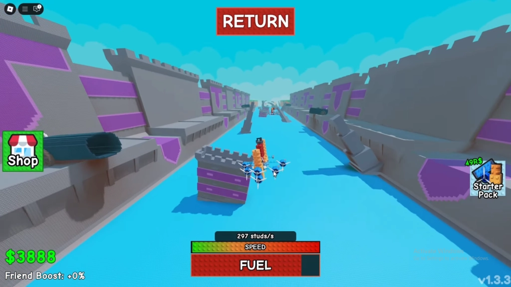 Firing the Missile in Build A Plane