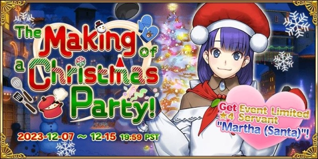 Fate/Grand Order Advent Calendar And Christmas Celebration Rewards Guide