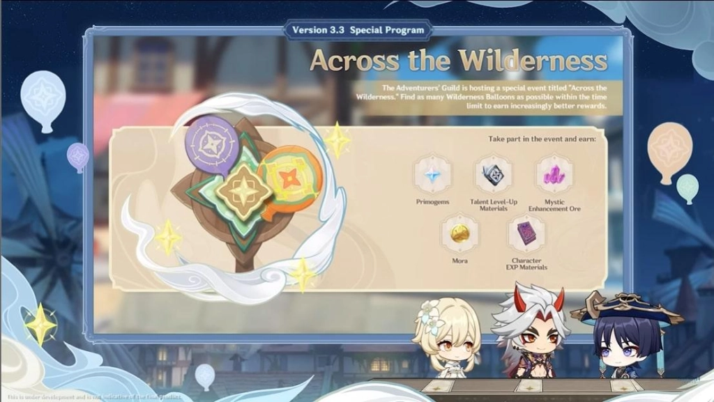 Genshin Impact Version 3.3 Update Guide