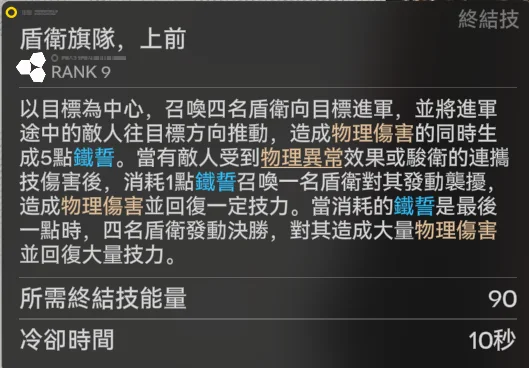 明日方舟終末地角色技能