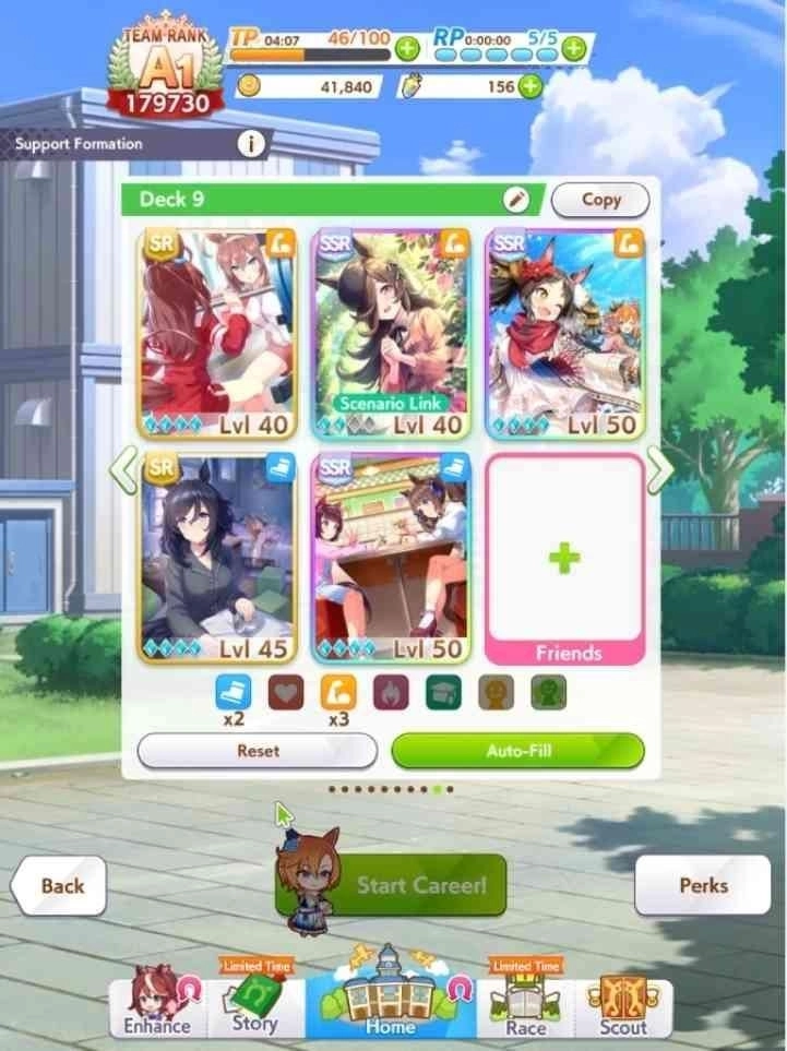 Recommended Support Cards for Aquarius Cup Umamusume