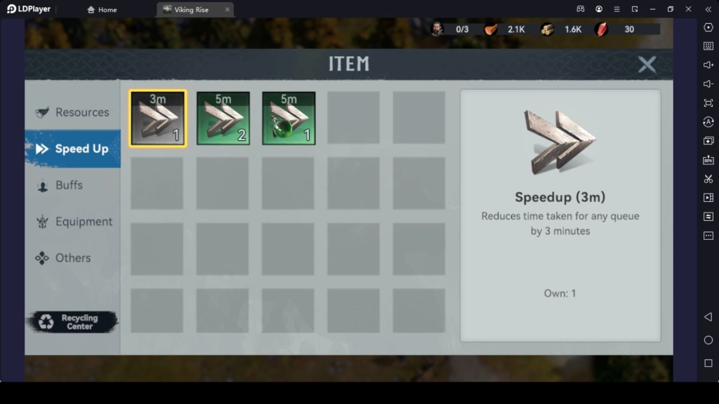 Use Speed ups Use Speed ups