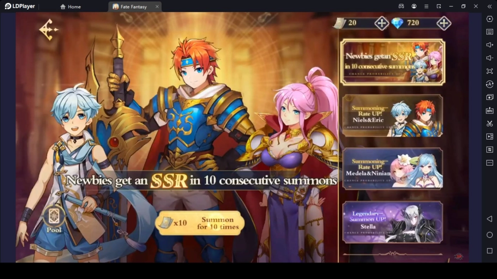 Summon Heroes for Your Fate Fantasy Gameplay Summon Heroes for Your Fate Fantasy Gameplay