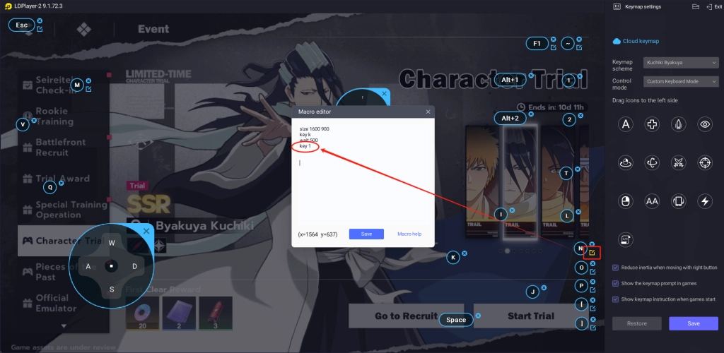 Bleach: Soul Resonance SSR Special Attack One-Tap Macro Combo Guide