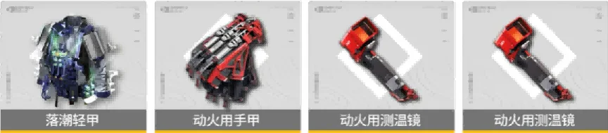 《明日方舟:終末地》萊萬汀動火用裝備組
