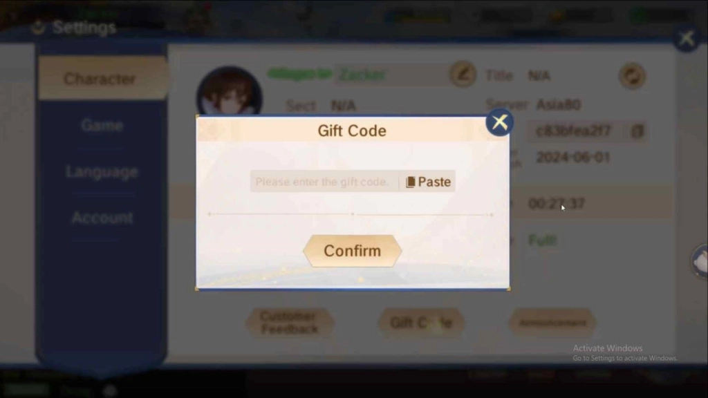How to Redeem Codes in Immortal Adventure: Wukong