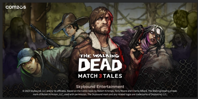 Com2uS全新力作三消RPG《The Walking Dead Match 3 Tales》全球事前預約正式開跑