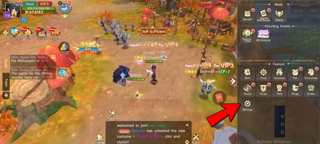 How to Redeem Codes in Neverland: Aeterna Chronicles