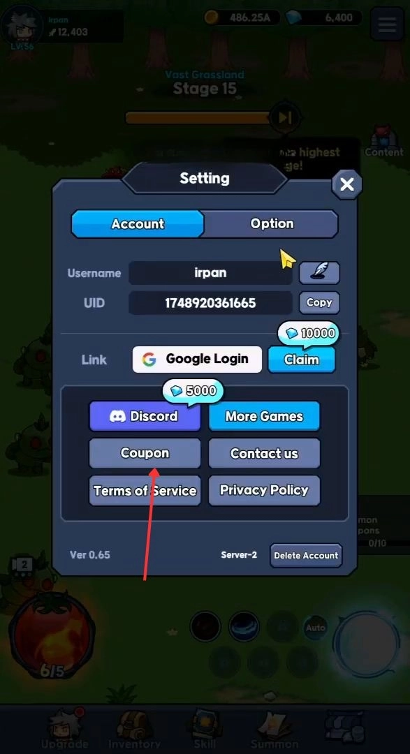 How to Redeem Codes in Go Go Wolf