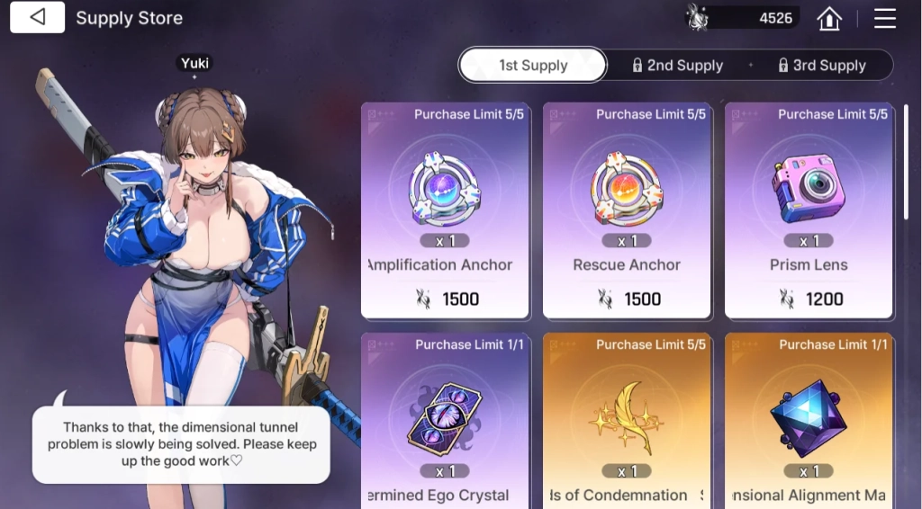 Supply Store: Phase Three