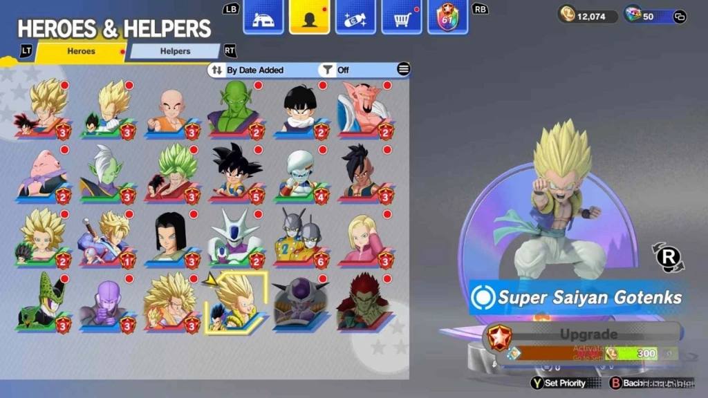 Super Saiyan Gotenks in DRAGON BALL Gekishin Squadra