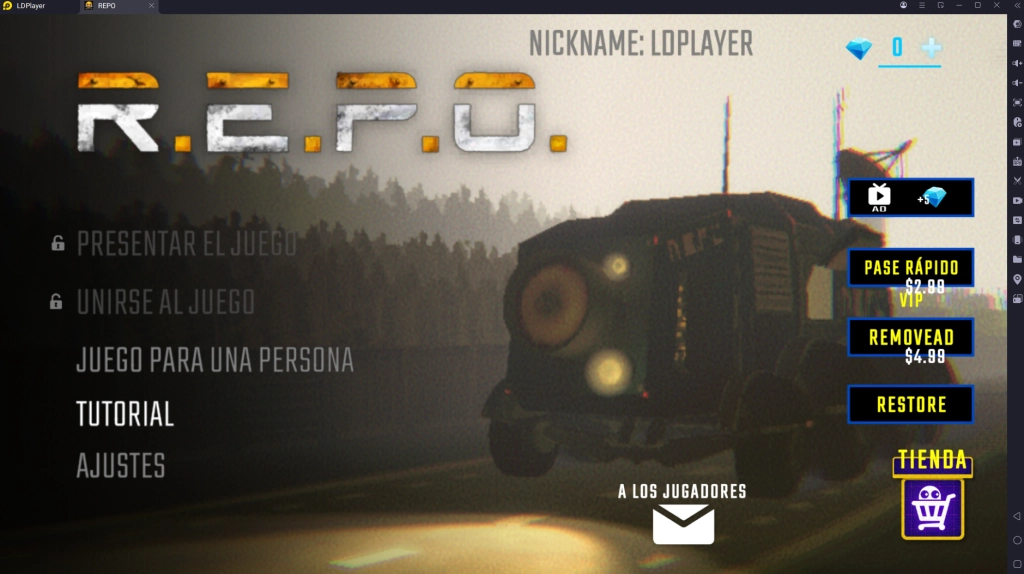 REPO Mobile en PC