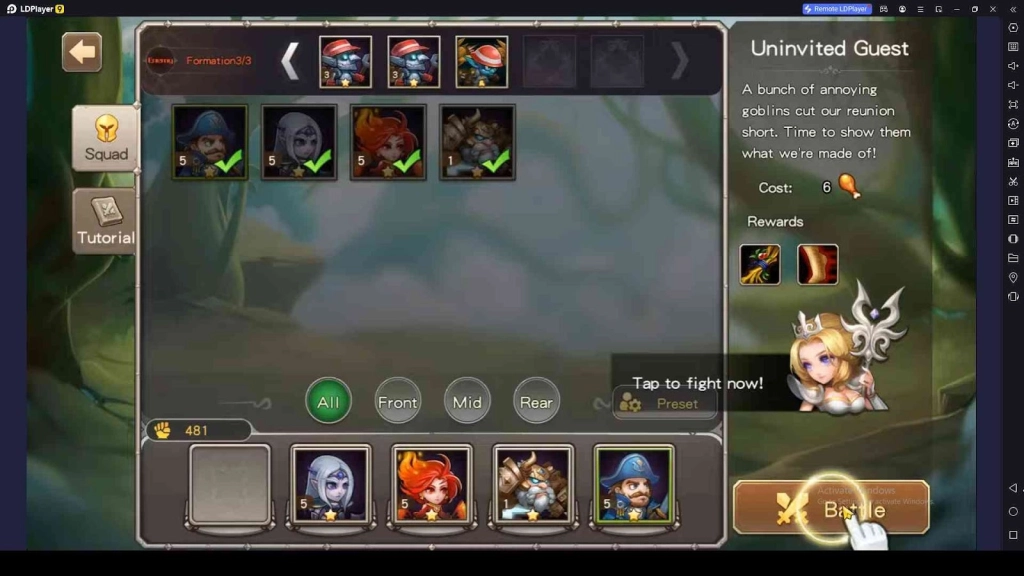 Place Your Heroes Based on Their Positions Place Your Heroes Based on Their Positions