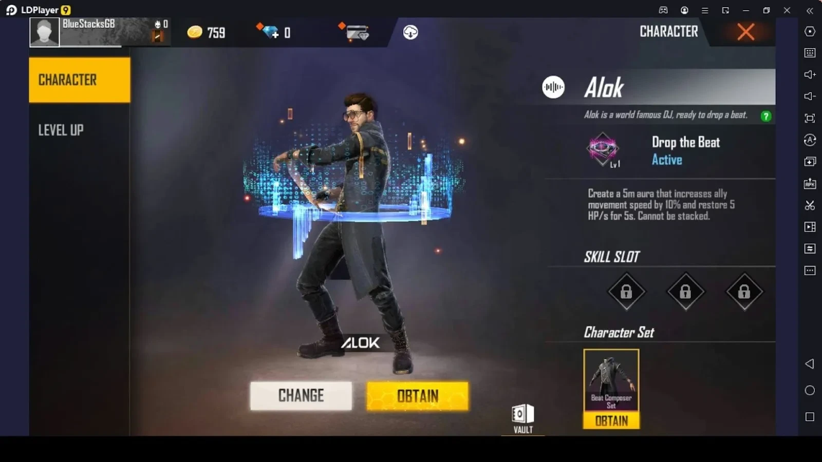 DJ Alok - Top Tier in Free Fire 2025