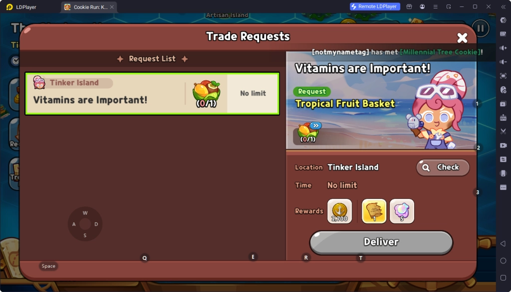 Prioritize Trade Requests