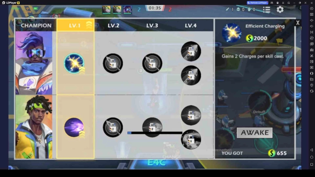 Purchase Buffs in E4C: Final Salvation Purchase Buffs in E4C: Final Salvation