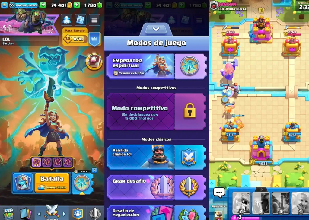 Emperatriz Espiritual en Clash Royale