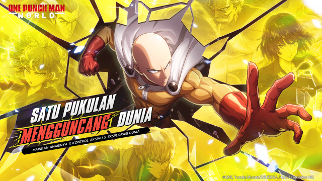 One Punch Man: World - Live sekarang! Mulai petualangan baru yang seru dengan gameplay baru yang mendebarkan!