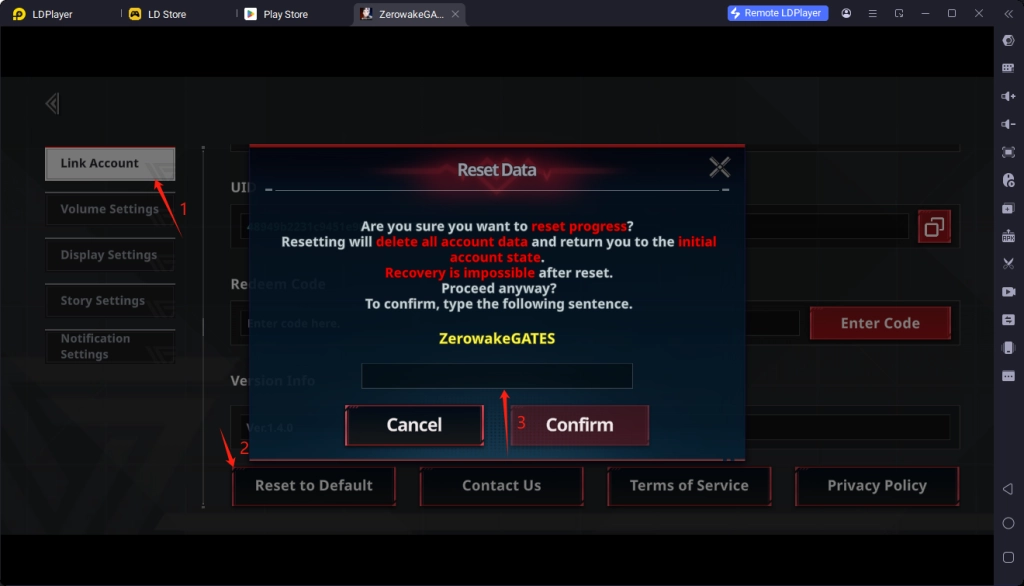 Reset to Default Reset to Default