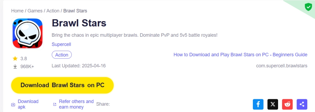 How to play Brawl Stars on PC 1