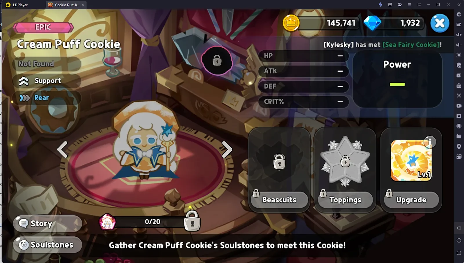 Cookie Run Kingdom Cream Puff Cookie