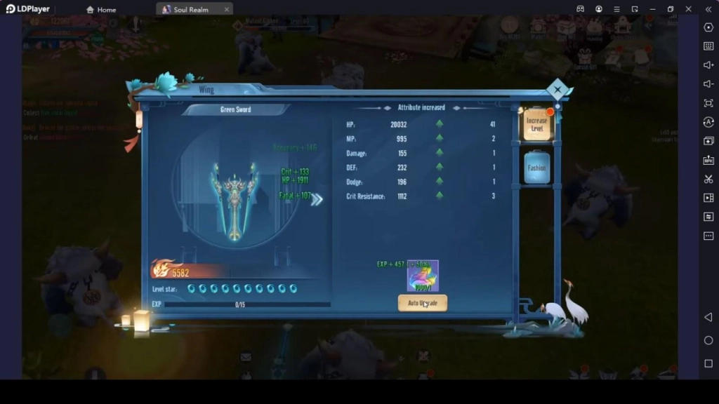 Upgrading the Wings Upgrading the Wings