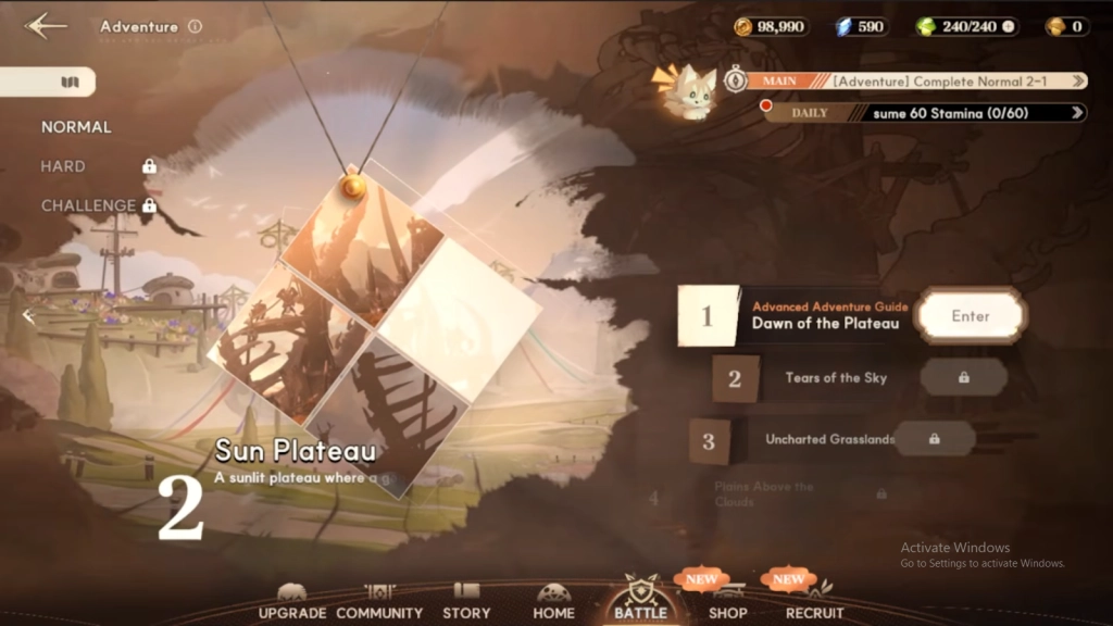 Start Your Journey with Adventure Mode Start Your Journey with Adventure Mode