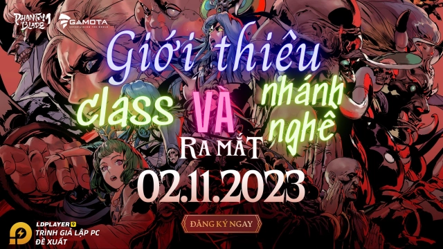 Phantom Blade: Executioners giới thiệu 4 class chính và nhánh nghề đặc biệt