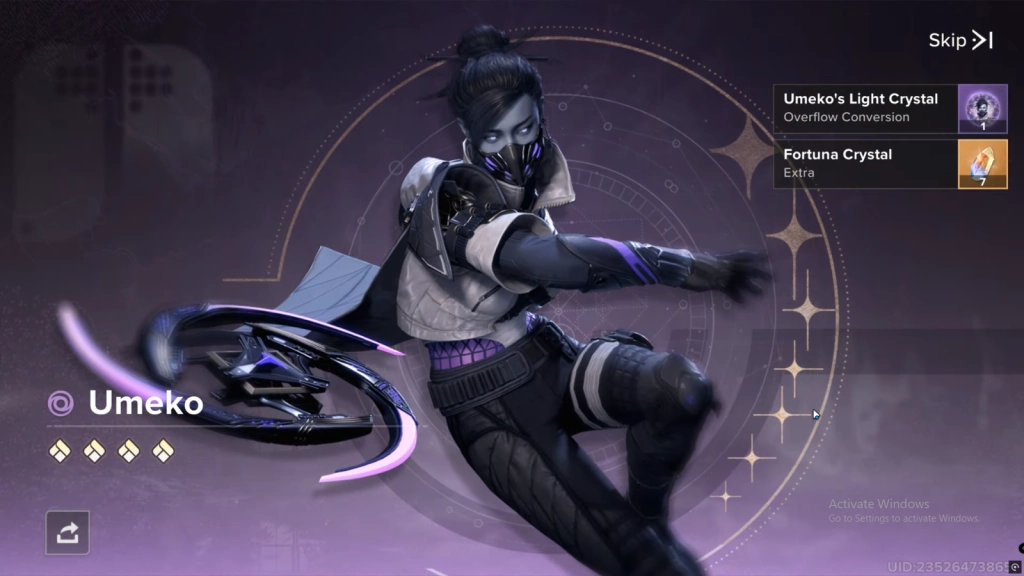 Who is Destiny: Rising Umeko?