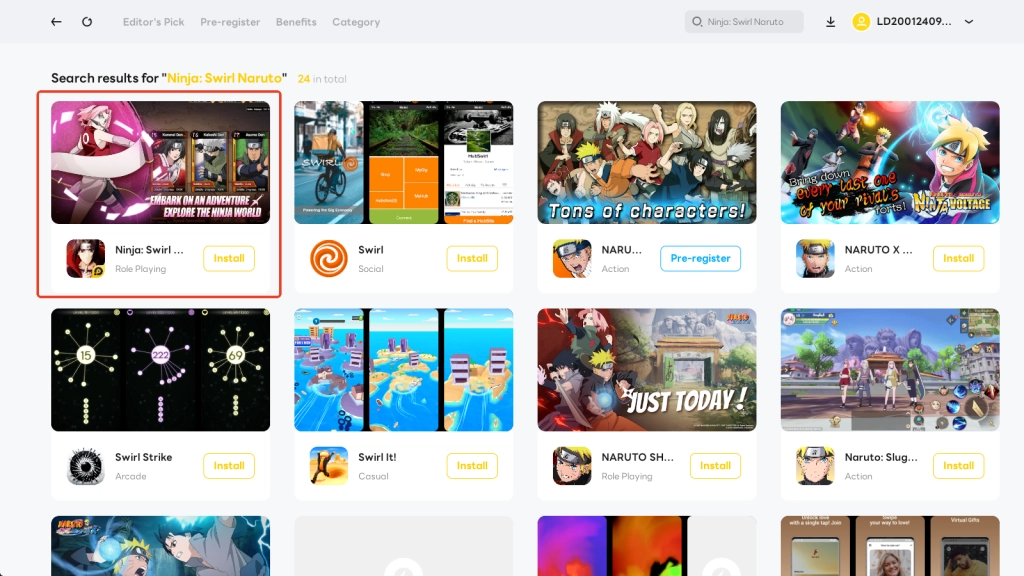 How to Download and Play Ninja: Swirl Naruto on PC -Beginners Guide