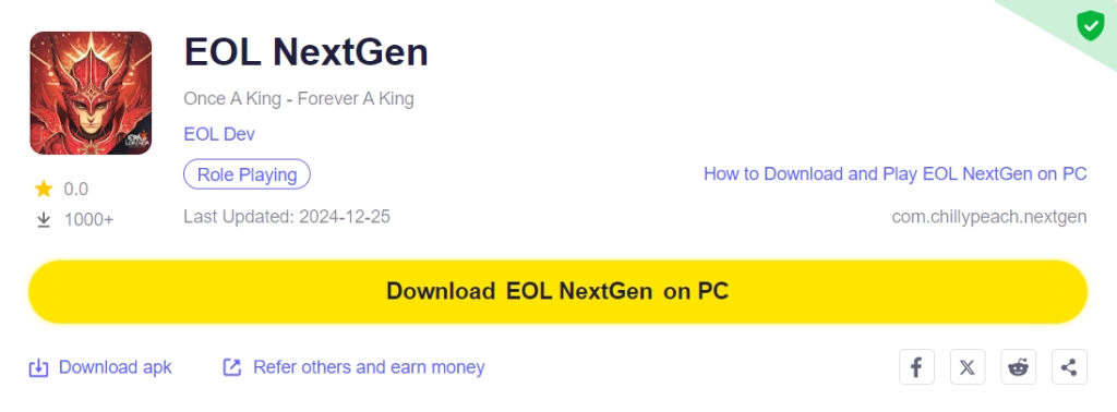 How to Download and Play EOL NextGen on PC - Beginners Guide