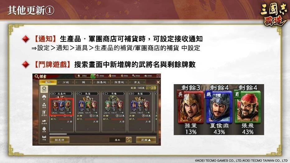 『三國志霸道』新賽季「異邦使者」第三期開幕！實施全新LR武將「陸抗」